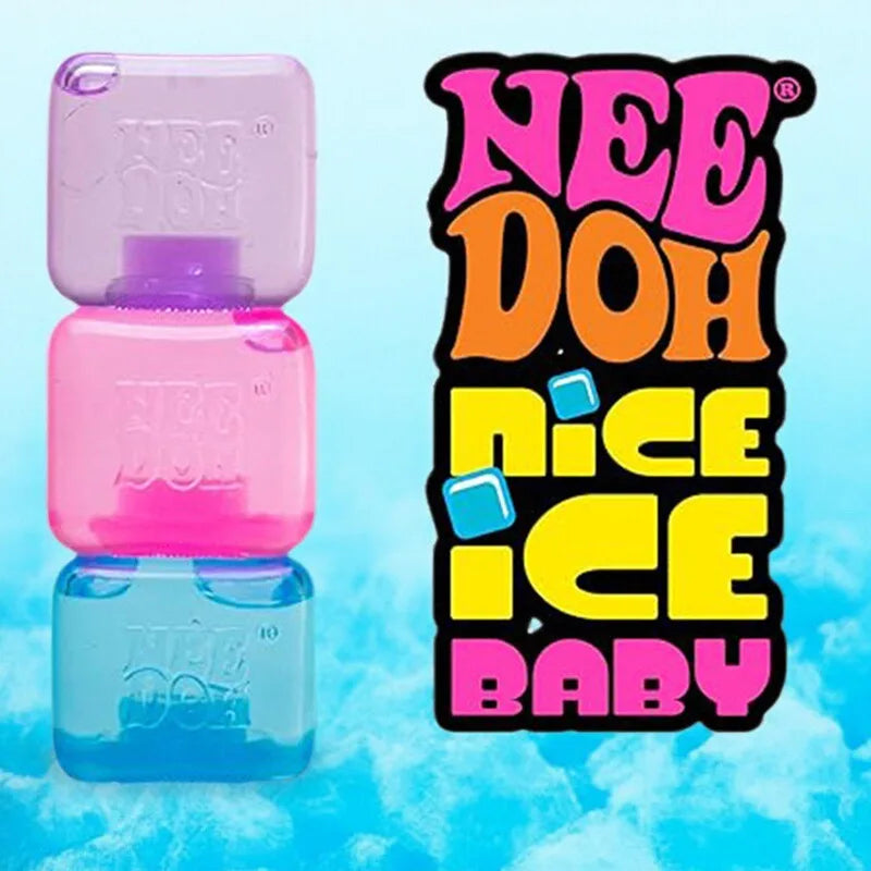Malt Sugar Ice Cube Decompression Toy, Soft Squishy Slow Rebound Stress Relief Fidget Toy Portable Entertainment Sensory Toy