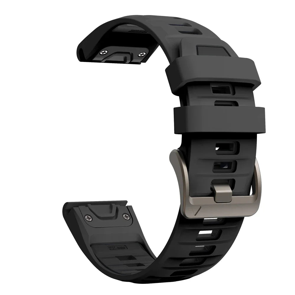 Fenix8 Watch Band For Garmin Fenix 8 47mm 51mm E 7 7X/Epix Pro/6 6X 5X Plus/Enduro 3 QuickFit 26mm 22mm Silicone Strap Bracelet
