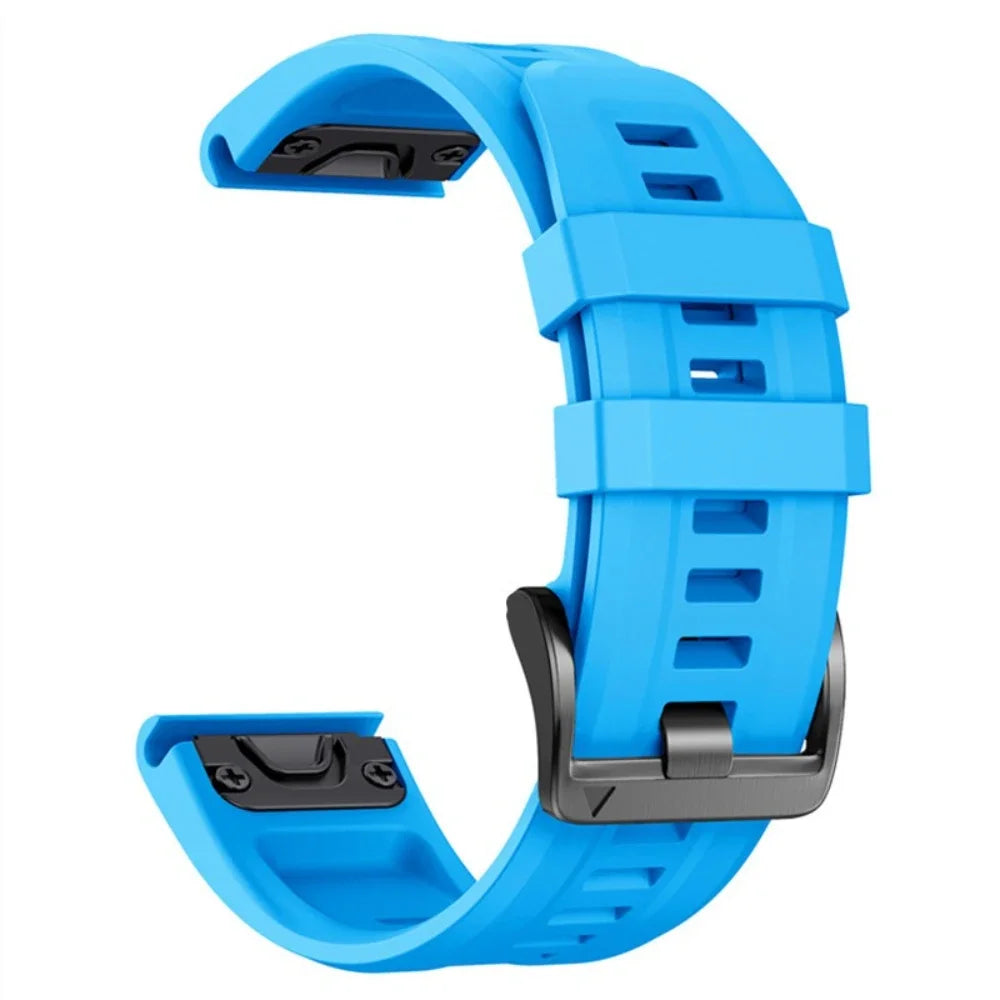 Fenix8 Watch Band For Garmin Fenix 8 47mm 51mm E 7 7X/Epix Pro/6 6X 5X Plus/Enduro 3 QuickFit 26mm 22mm Silicone Strap Bracelet