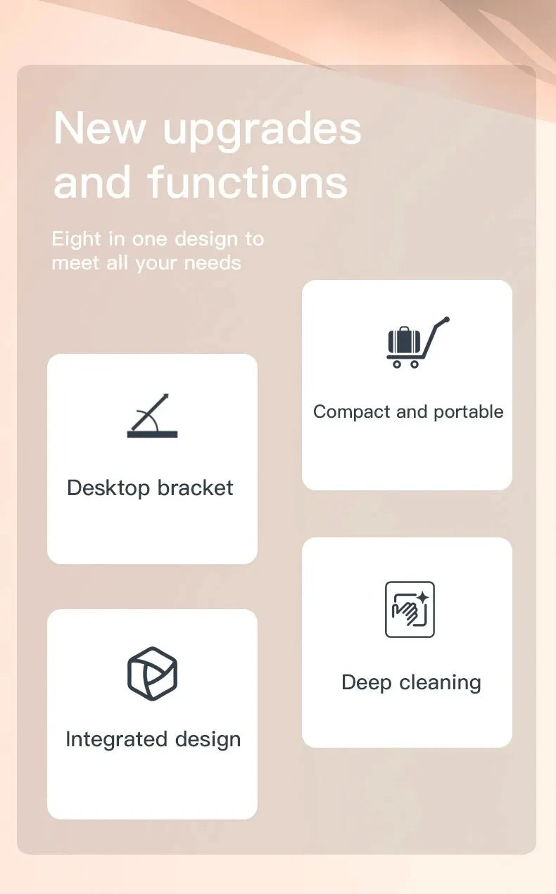 8 IN 1 Cleaning Kit Keyboard Cleaner For AirPods iPhone Cleaning Tools Keycap Puller Set Screen Brush Earphone Cleaning Pen