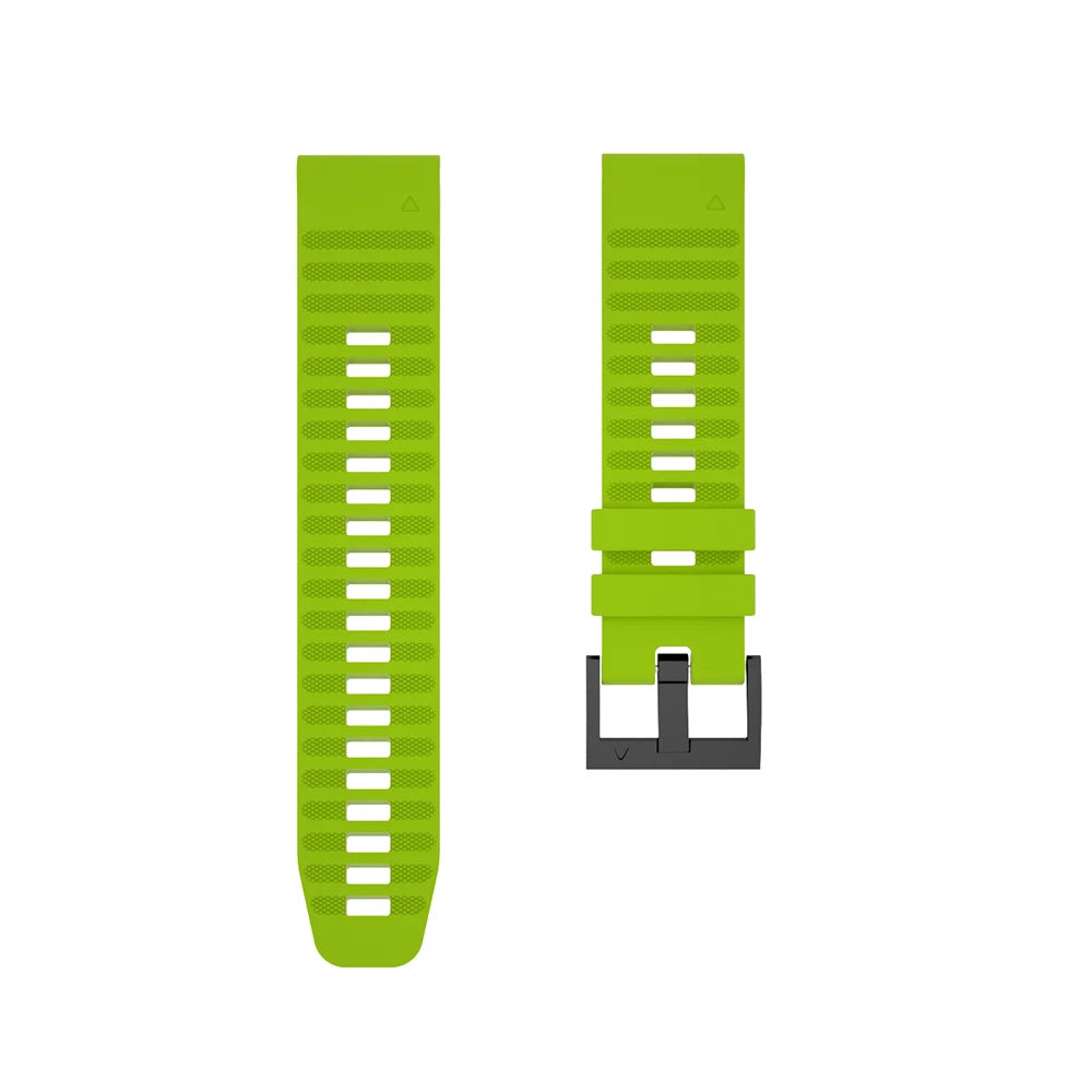 22mm 26mm Quick Fit Silicone Strap For Garmin Fenix 8/7/7X/6/6X Pro Replacement Watch Band For Garmin EPIX/Enduro 3