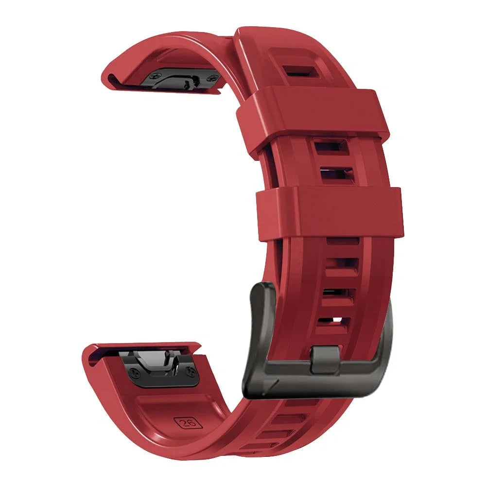 Fenix8 Watch Band For Garmin Fenix 8 47mm 51mm E 7 7X/Epix Pro/6 6X 5X Plus/Enduro 3 QuickFit 26mm 22mm Silicone Strap Bracelet