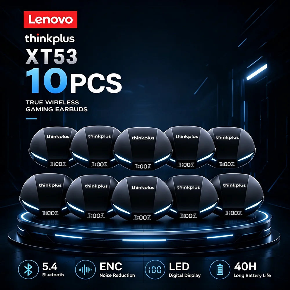 Lenovo XT53 Wireless Bluetooth 5.3 Gaming Earbuds
