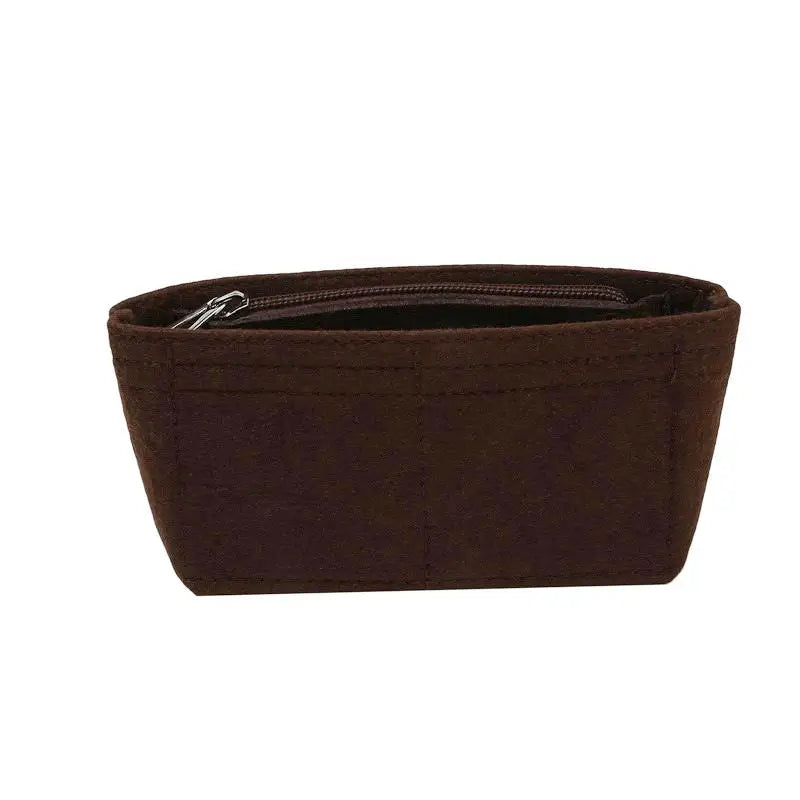 1/2pcs Trendy Felt Insert Bag Organizer Makeup Organizers Liner Perfect for Brand Women's Handbags Cosmetic Bags Bag Accesories