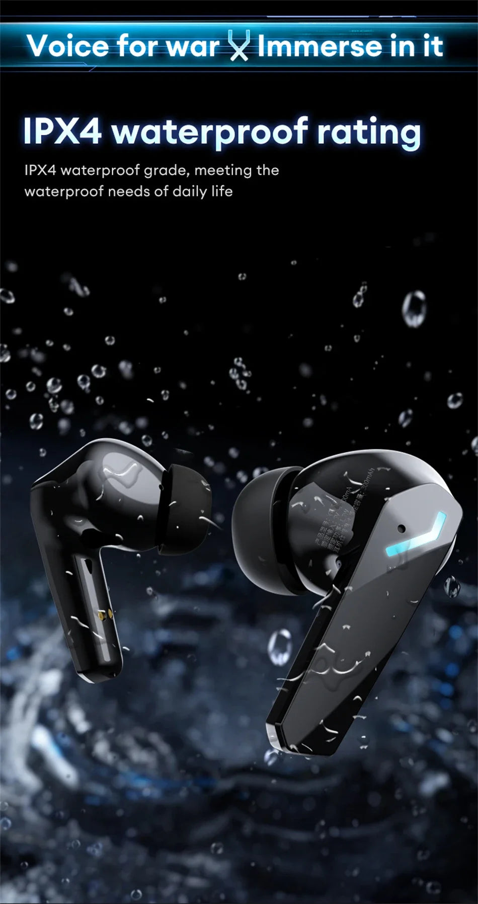 Lenovo XT53 Wireless Bluetooth 5.3 Earphones Gaming Low Latency Dual Mode Music Earbuds Sports In-Ear Headset With Mic New Gifts