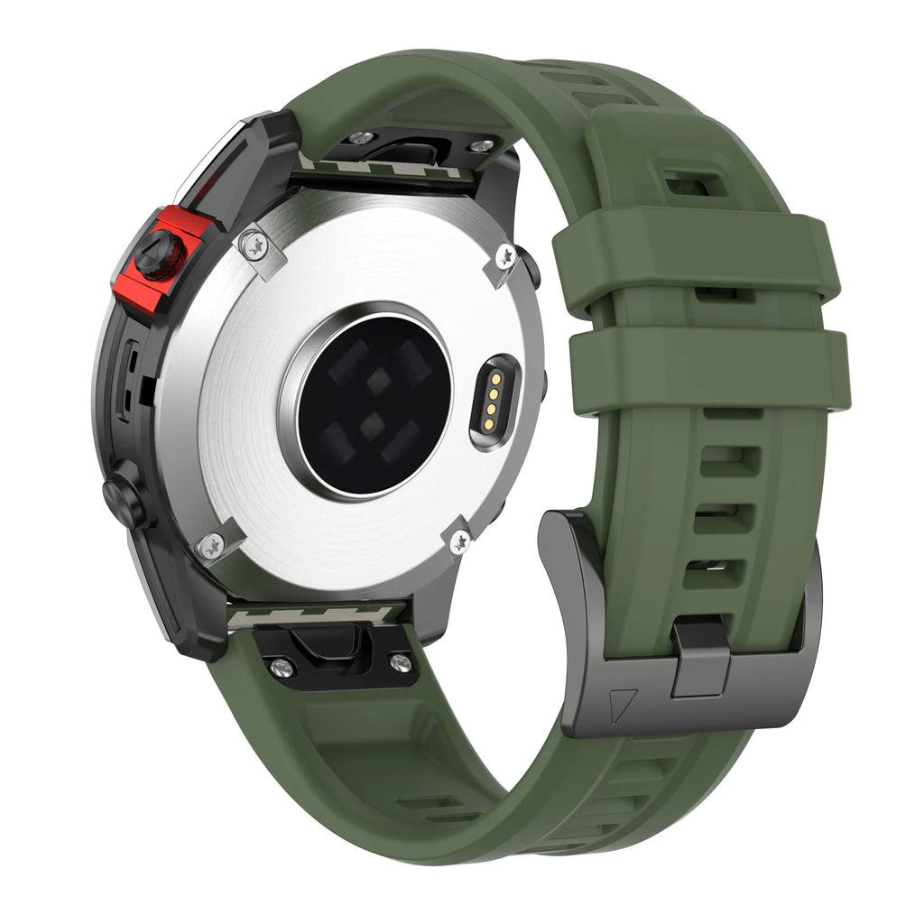 Silicone Bracelet for Garmin Fenix 7X 7 7S 6 6X Pro Watch Band Strap for Fenix 5X 5S Plus 3HR 945 935 Wrist 20 22 26mm QuickFit
