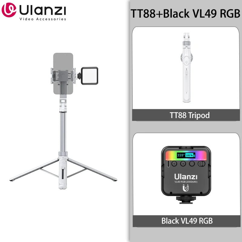 Ulanzi TT88 Overhead Selfie Stick Tripod