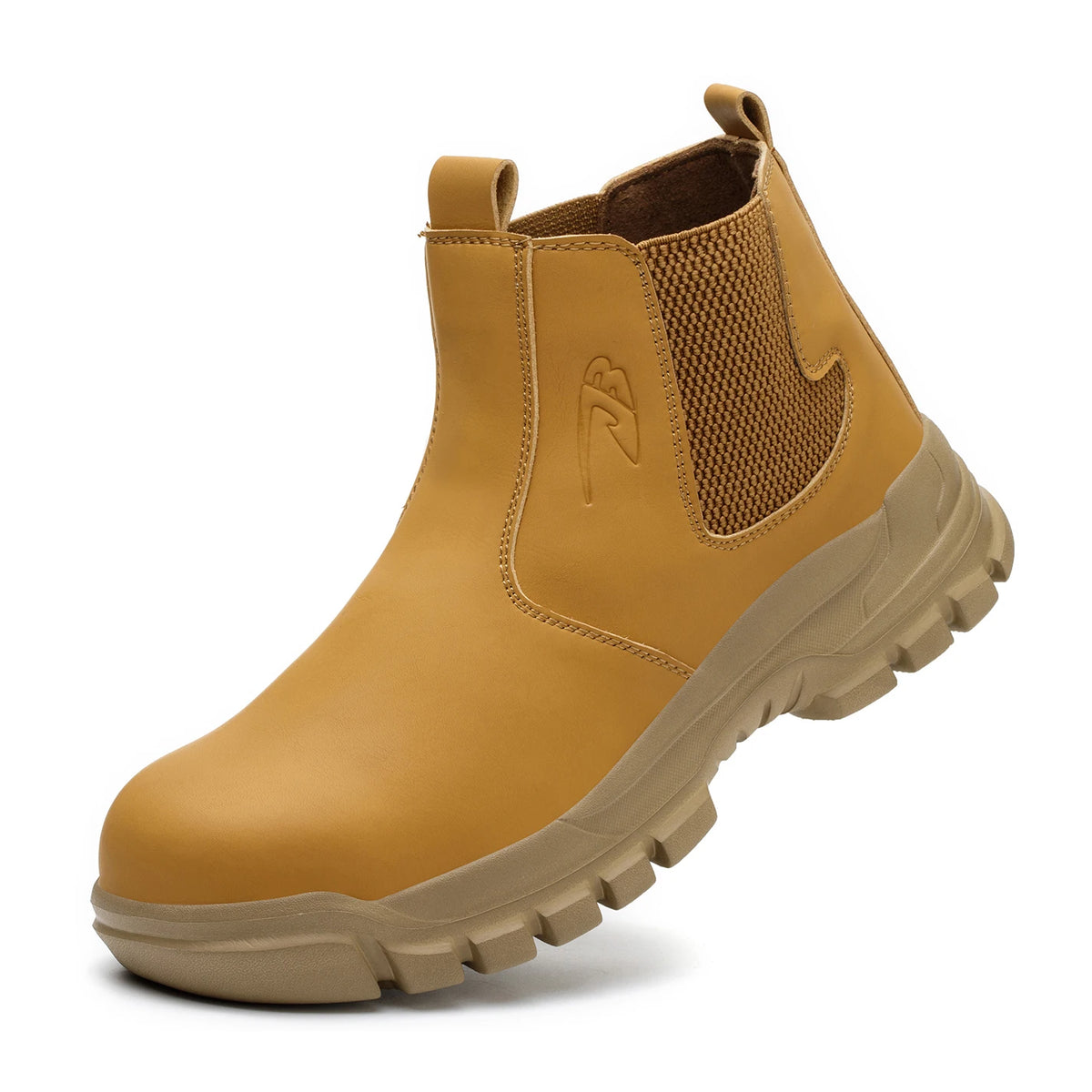 Men's Waterproof Steel-Toe Work Boots