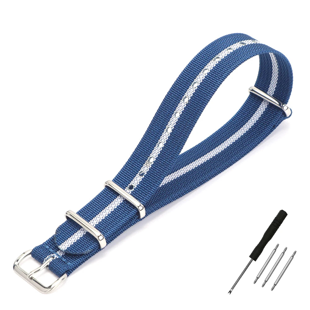 Nylon Military Watch Band - Multiple Sizes
