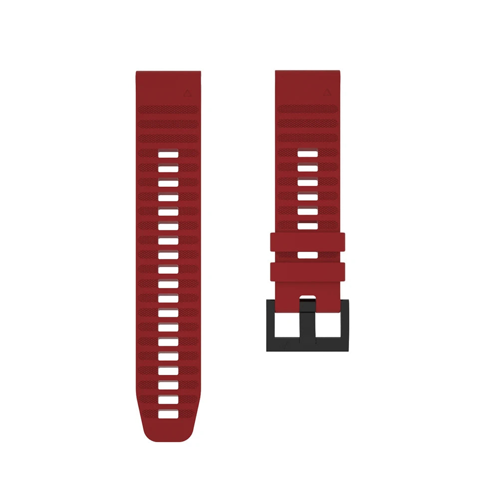 22mm 26mm Quick Fit Silicone Strap For Garmin Fenix 8/7/7X/6/6X Pro Replacement Watch Band For Garmin EPIX/Enduro 3