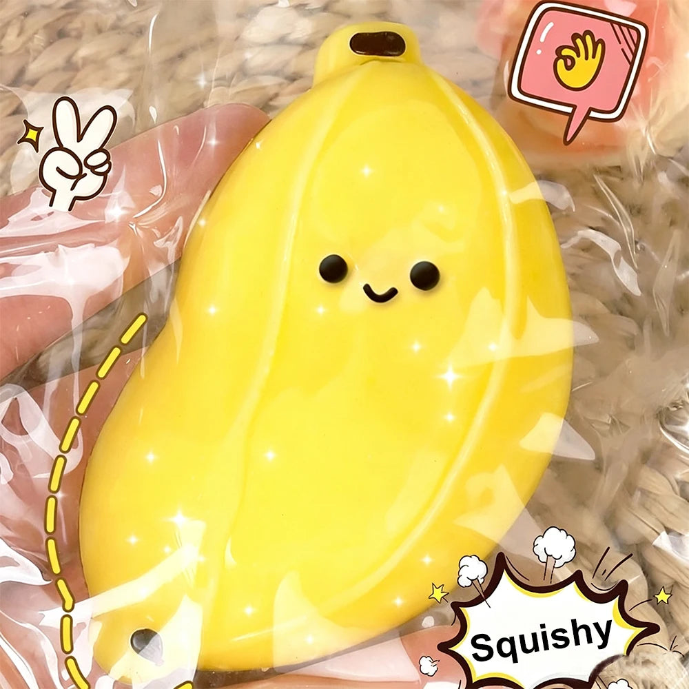Hot Mystery Box Random 1PC Squeeze Toys Squishy Fidget Butter Food Shape Stress Relief Sensory Decompression Toy Blind Box Gifts