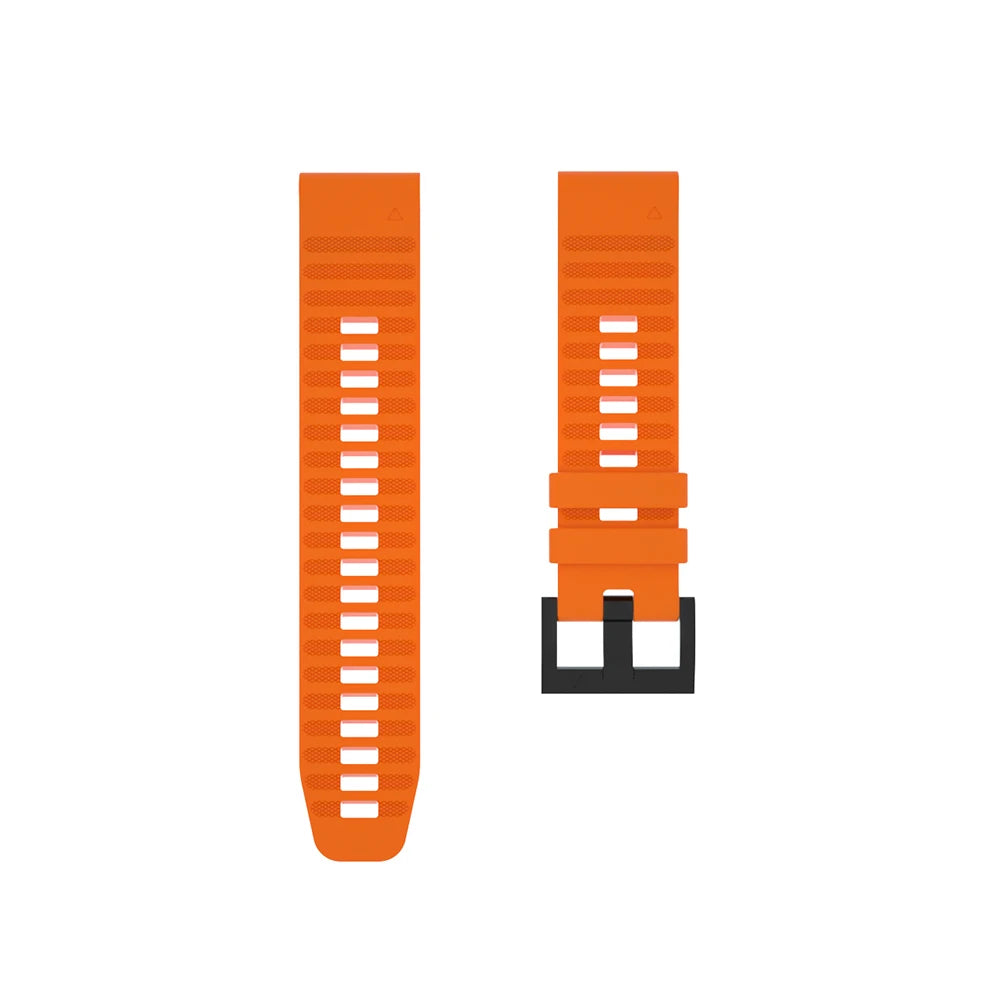 22mm 26mm Quick Fit Silicone Strap For Garmin Fenix 8/7/7X/6/6X Pro Replacement Watch Band For Garmin EPIX/Enduro 3
