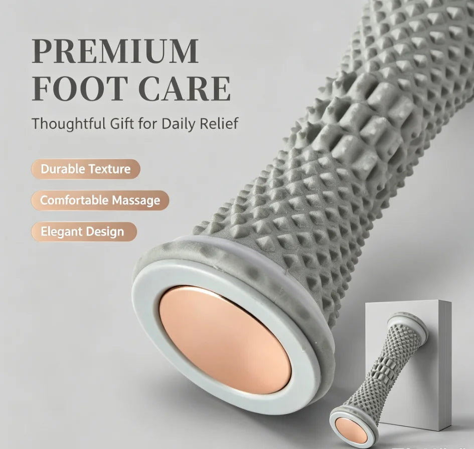 Foot Massage Roller Yoga Massage Ball Plantar Fascia Roller Muscle Relaxation Care Plastic Manual Foot Massager