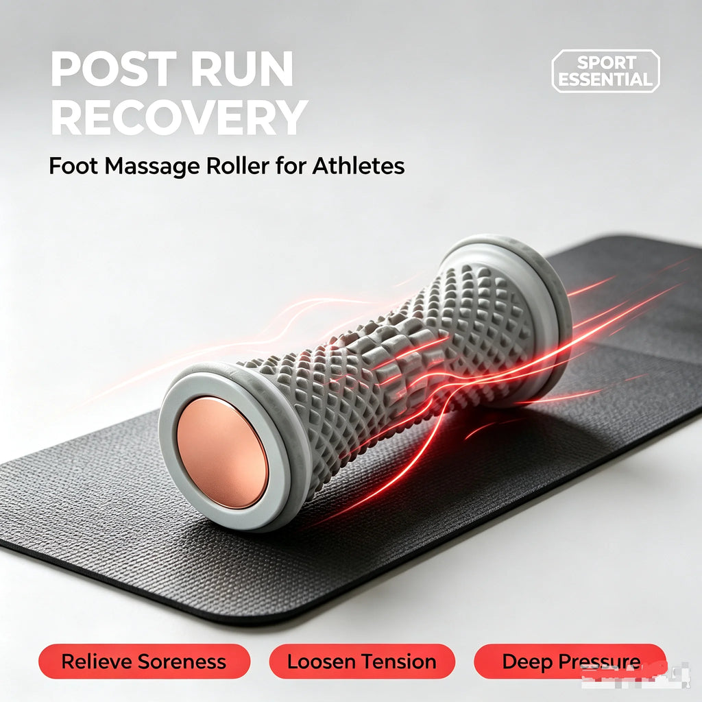 Foot Massage Roller Yoga Massage Ball Plantar Fascia Roller Muscle Relaxation Care Plastic Manual Foot Massager