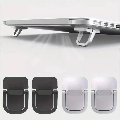 2-Pack Laptop Stand Set with Keyboard Riser & Elevator | Mini Portable  Laptop Supports for Desk