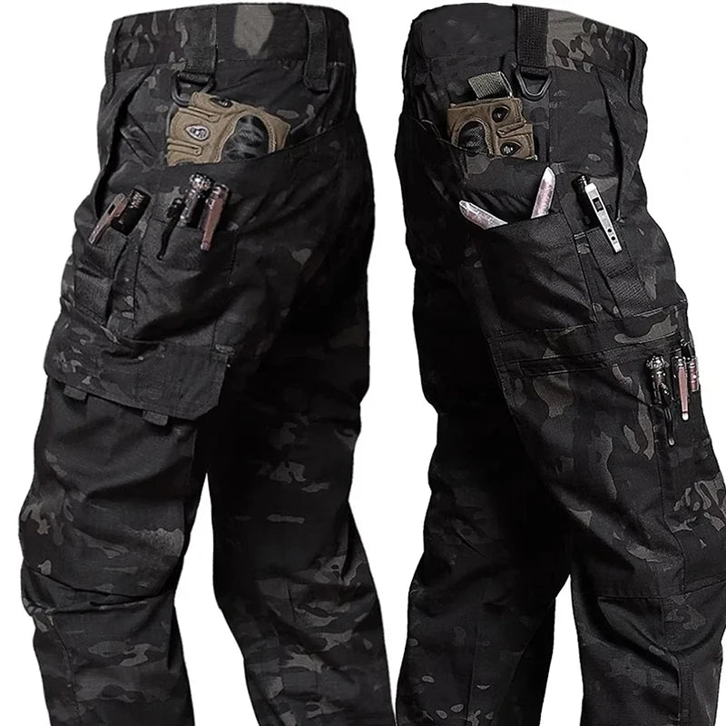 Men's Waterproof Tactical Cargo Pants