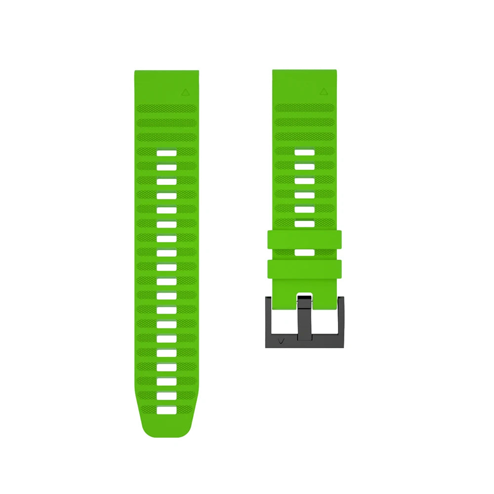 22mm 26mm Quick Fit Silicone Strap For Garmin Fenix 8/7/7X/6/6X Pro Replacement Watch Band For Garmin EPIX/Enduro 3