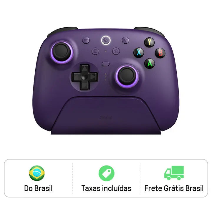 8BitDo Ultimate 2 Wireless Gaming Controller for PC & Android with TMR Joysticks, Switchable Triggers, Motion Control, 8Speed