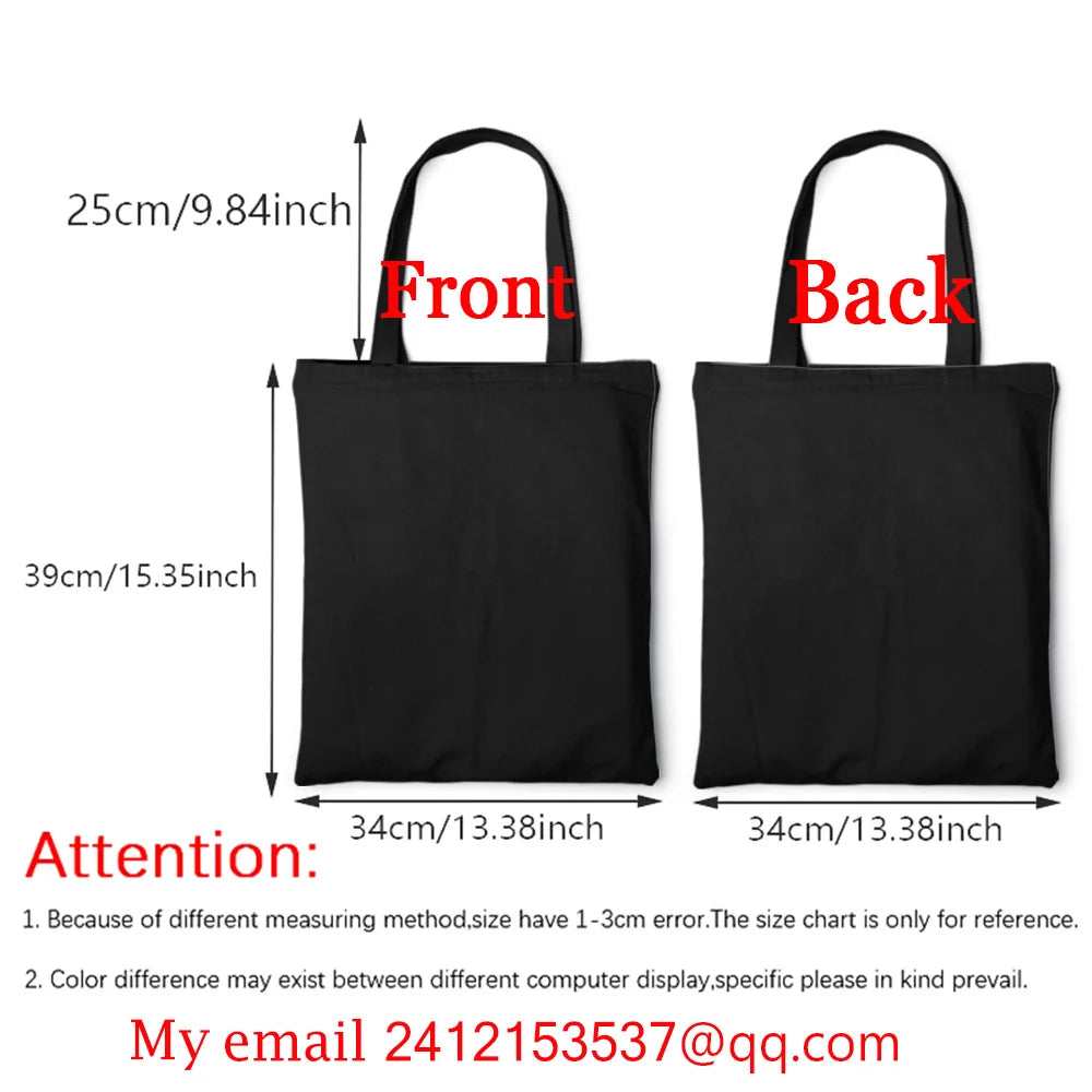 Add Your Logo Customizable Canvas Tote Bag Large Women's Designer Handbags  Shopping Bags for Groceries Fabric Shopper Cloth