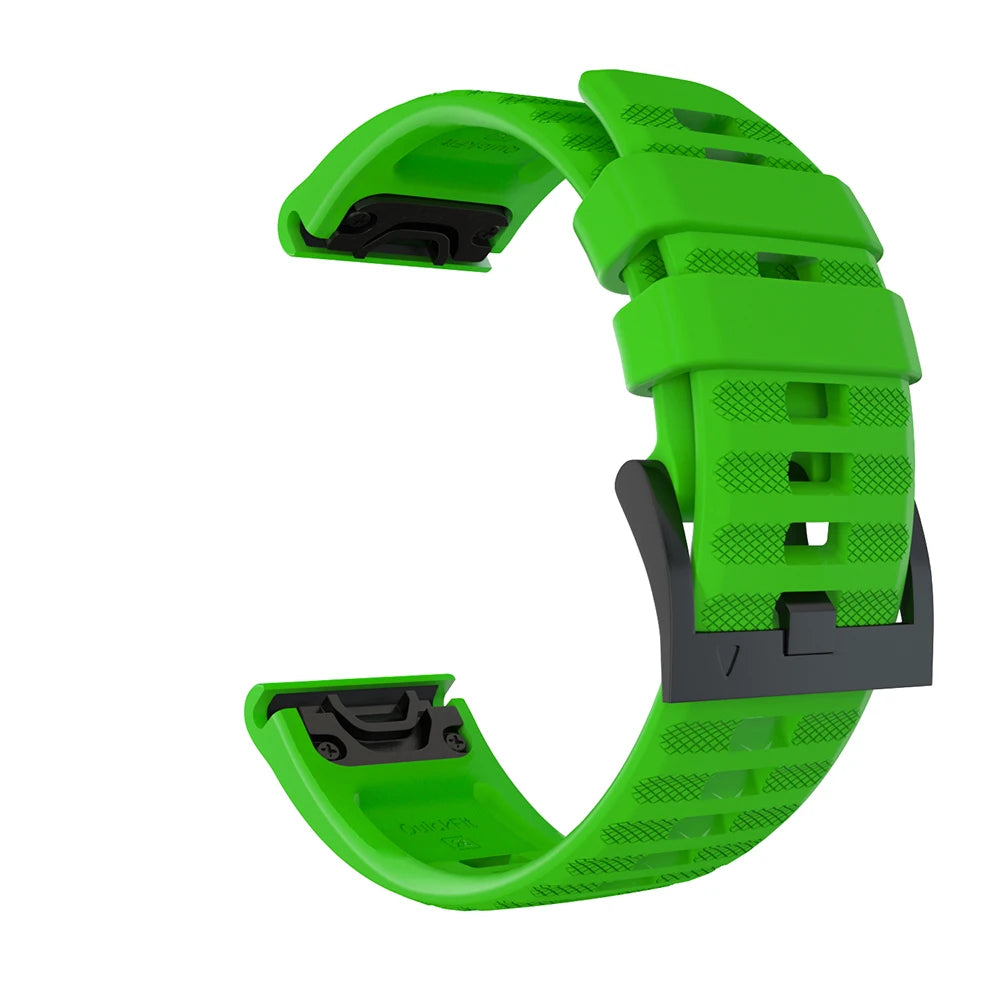 22mm 26mm Quick Fit Silicone Strap For Garmin Fenix 8/7/7X/6/6X Pro Replacement Watch Band For Garmin EPIX/Enduro 3