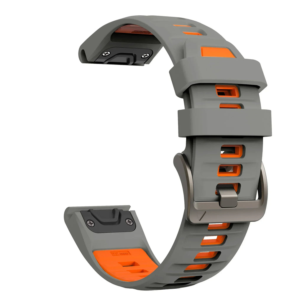 Fenix8 Watch Band For Garmin Fenix 8 47mm 51mm E 7 7X/Epix Pro/6 6X 5X Plus/Enduro 3 QuickFit 26mm 22mm Silicone Strap Bracelet