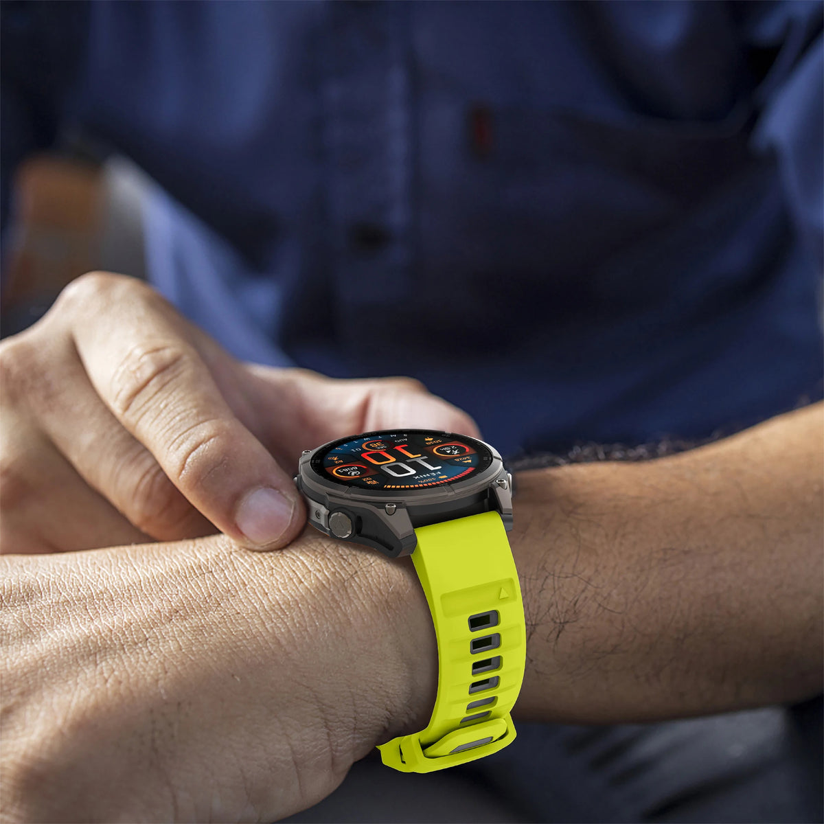 1:1 Fenix8 Watch Band For Garmin Fenix 8 47mm 51mm E 7 7X 6 6X 5 5X/Epix Pro/Enduro 3 QuickFit 22mm 26mm Silicone Strap Bracelet
