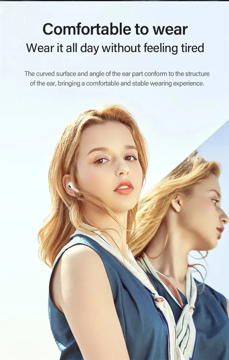 Original Lenovo LP40 Wireless Bluetooth5.4 Headphones TWS Earphones Touch Control Sport Headset Stereo Earbuds For Phone Android