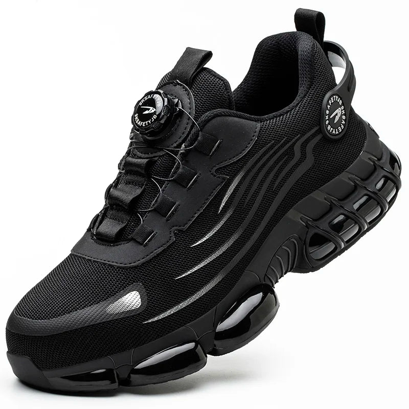 Men's Waterproof Steel-Toe Work Boots