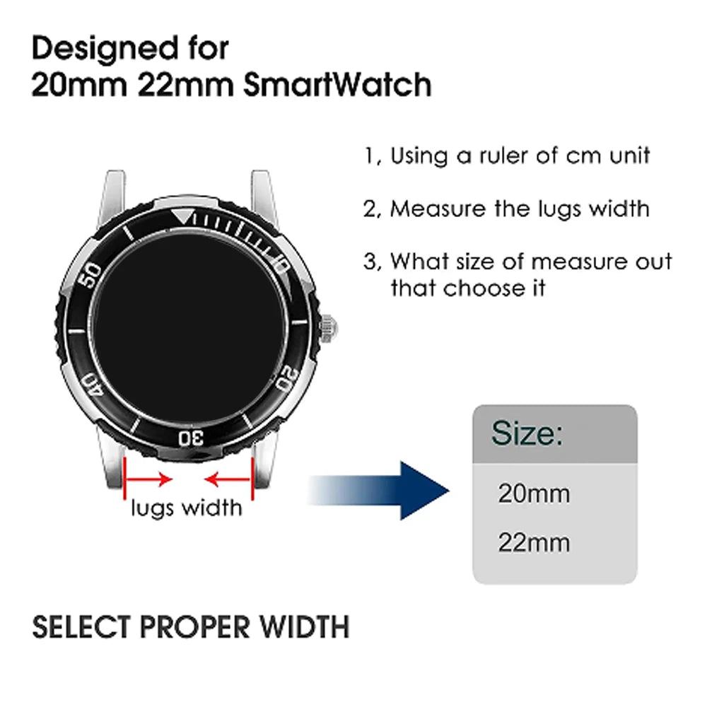 20mm 22mm Leather Watch Band For Huami Amazfit BALANCE 2 Sports Strap Amazfit Bip 6 5/Active 2 Replacement Wristband Accessories