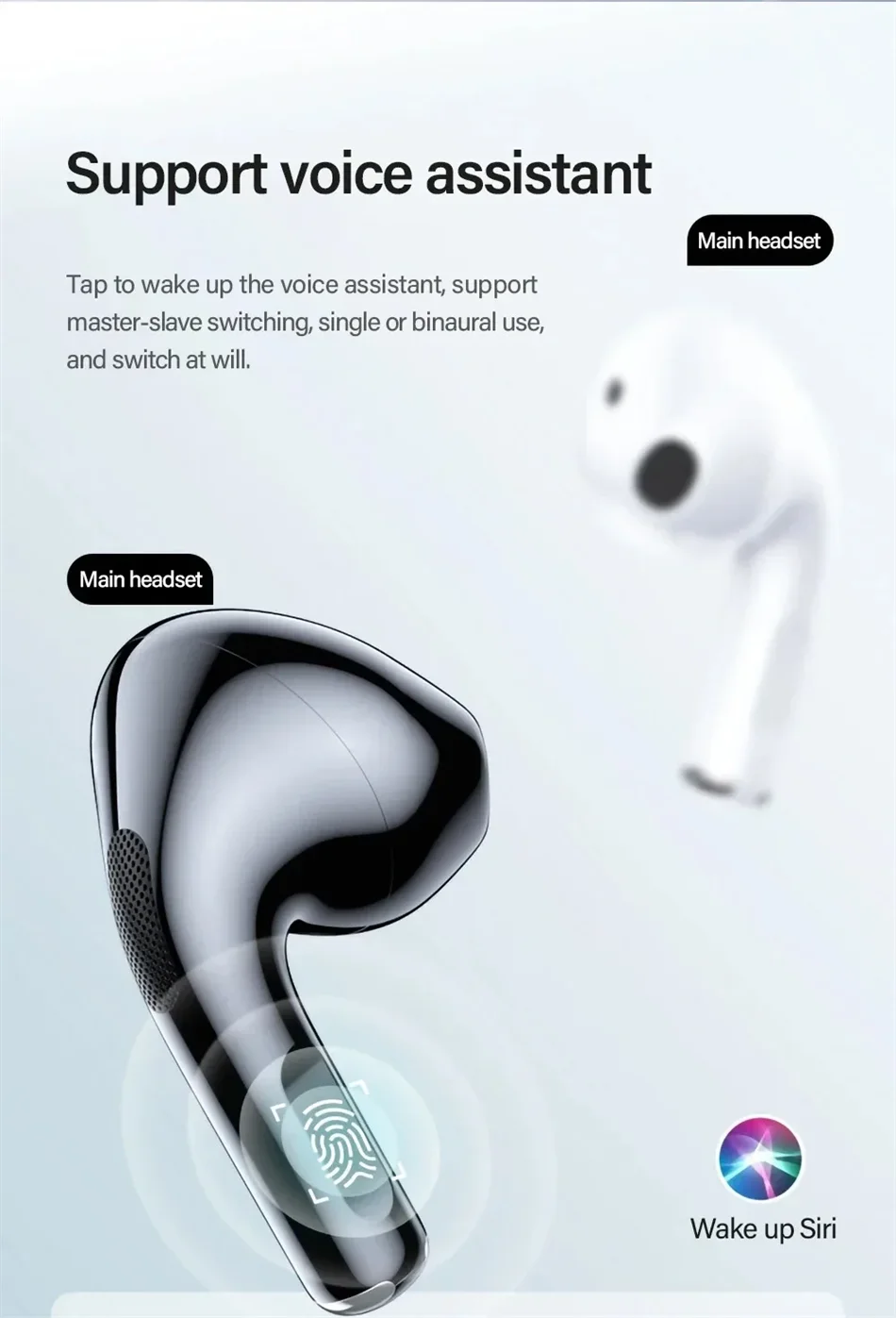 Original Lenovo LP40 Wireless Bluetooth5.4 Headphones TWS Earphones Touch Control Sport Headset Stereo Earbuds For Phone Android
