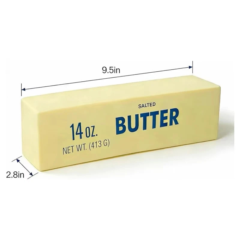 Butter Stick Squishy Toy Slow Rising Squeeze Toy Butter Bar Brick Squishy Fidget Toy Anti Stress Release Hand Relax Gift Toy