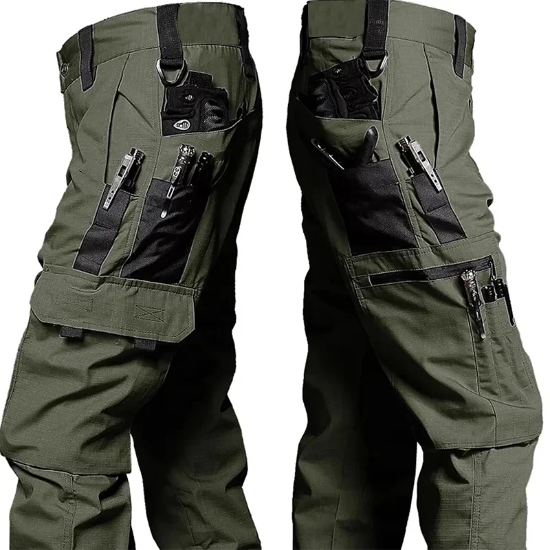 Men's Waterproof Tactical Cargo Pants