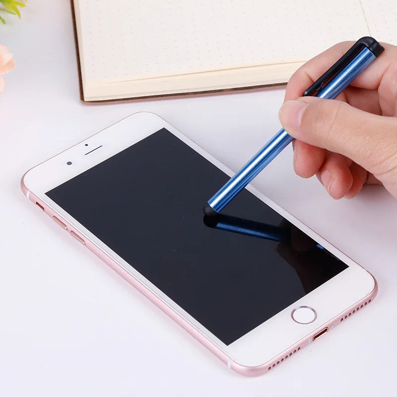 10pcs Universal Capacitive Stylus Tablet Screen Touch Pen for iPhone Pad Android Mobile Phone Rubber Tip Stylus