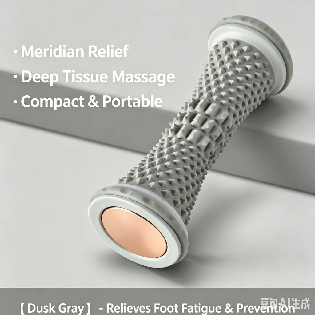 Foot Massage Roller Yoga Massage Ball Plantar Fascia Roller Muscle Relaxation Care Plastic Manual Foot Massager