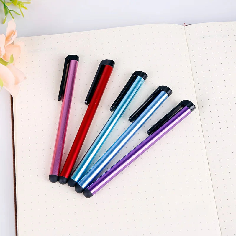 10pcs Universal Capacitive Stylus Tablet Screen Touch Pen for iPhone Pad Android Mobile Phone Rubber Tip Stylus
