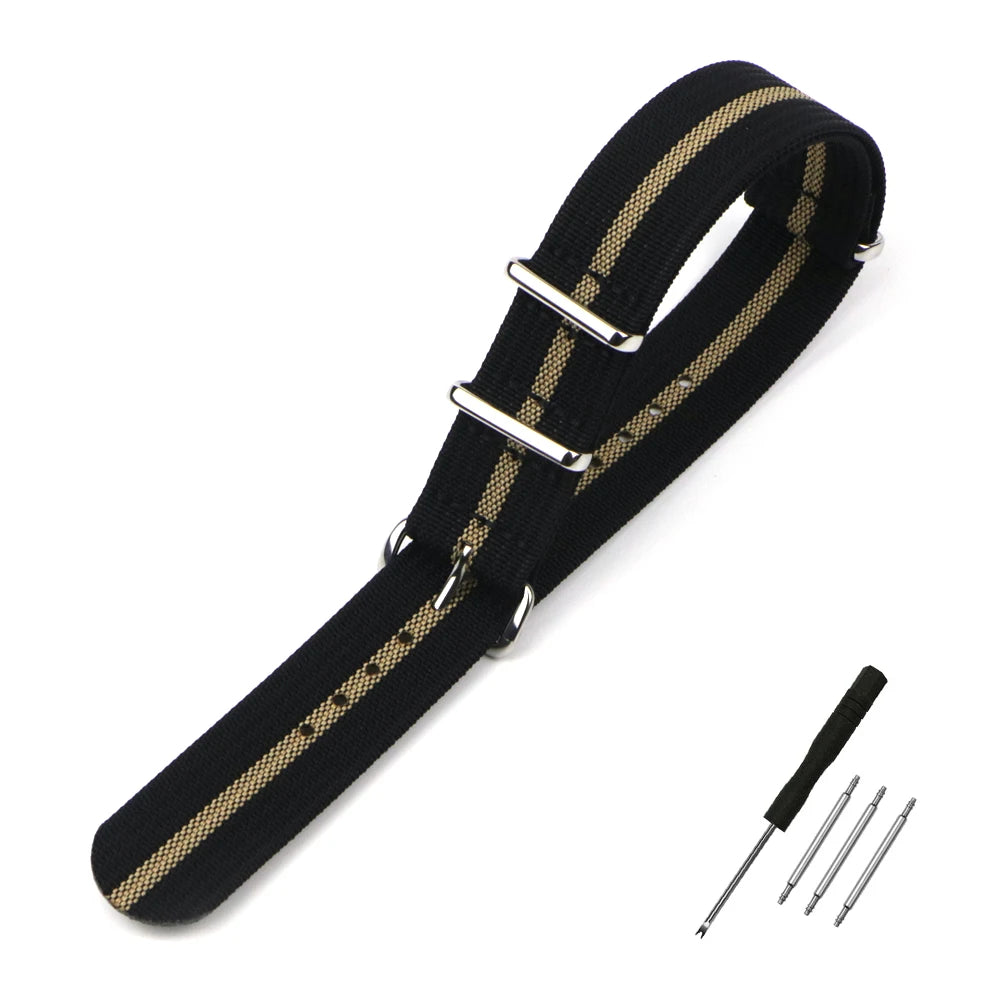 Nylon Military Watch Band - Multiple Sizes