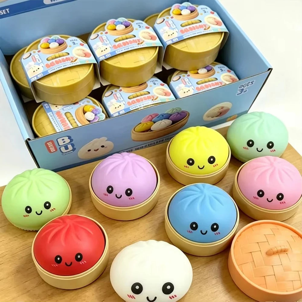 Hot Mystery Box Random 1PC Squeeze Toys Squishy Fidget Butter Food Shape Stress Relief Sensory Decompression Toy Blind Box Gifts