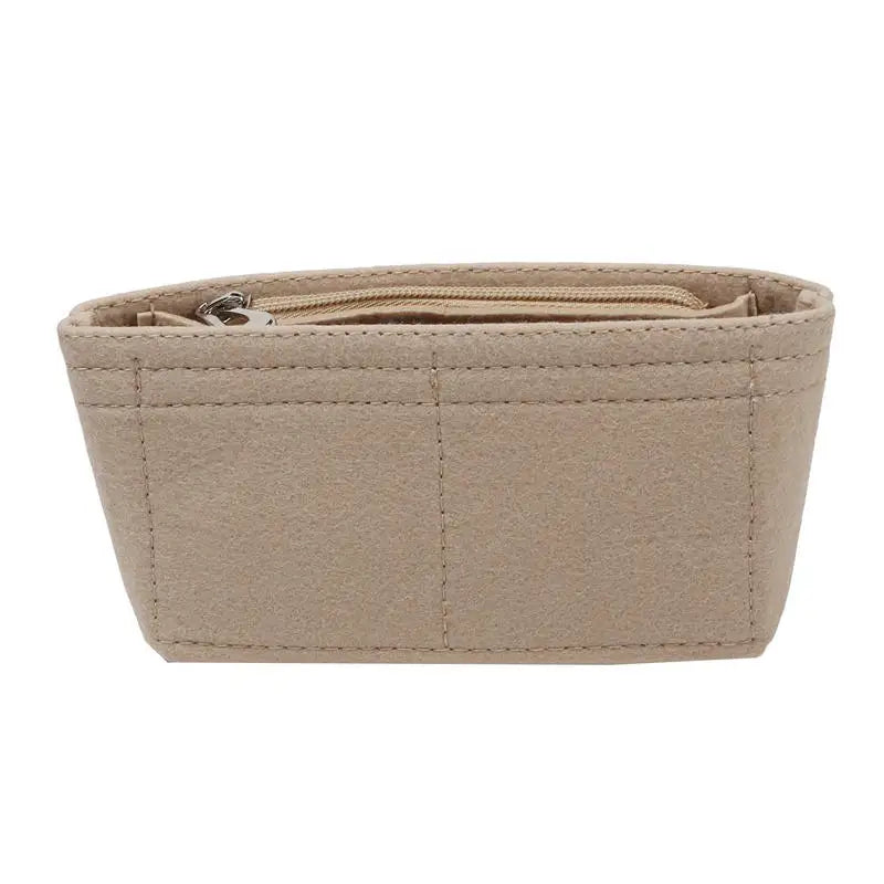1/2pcs Trendy Felt Insert Bag Organizer Makeup Organizers Liner Perfect for Brand Women's Handbags Cosmetic Bags Bag Accesories