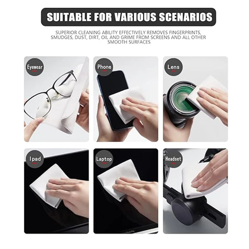 Microfiber Keyboard Dust Cover for MacBook Pro 15-16 inch Air 15 Dustproof Protective Cloth Ultra Thin Waterproof Keyboard Prote