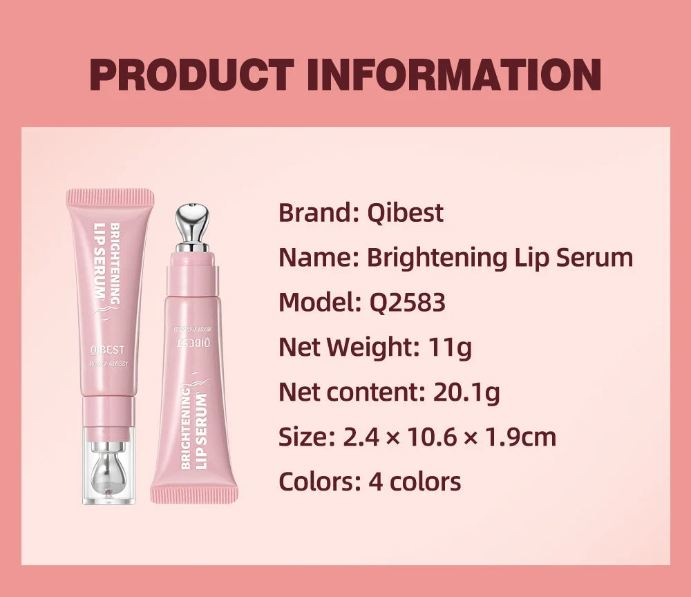 Moisturizing Lip Lotion Essence Volumizing Lip Glaze Women's Moisturizing and Moisturizing Natural Lip Gloss Hydrating Lip Gloss