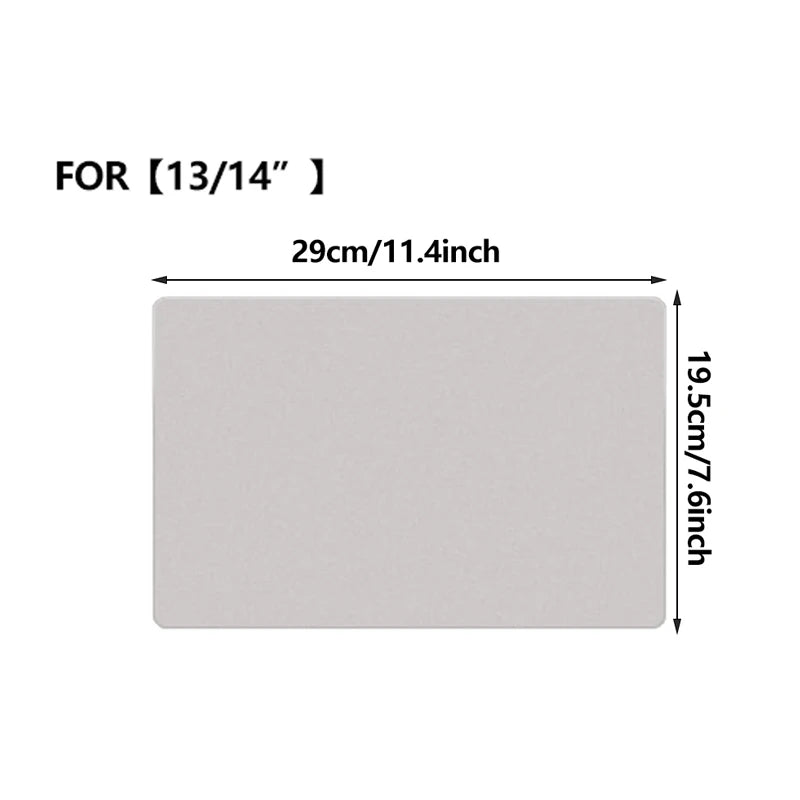 Microfiber Dustproof Cleaning Cloth Notebook Keyboard Cover Laptop Screen Cleaner Kit for MacBook Pro 13/15/16 Inch