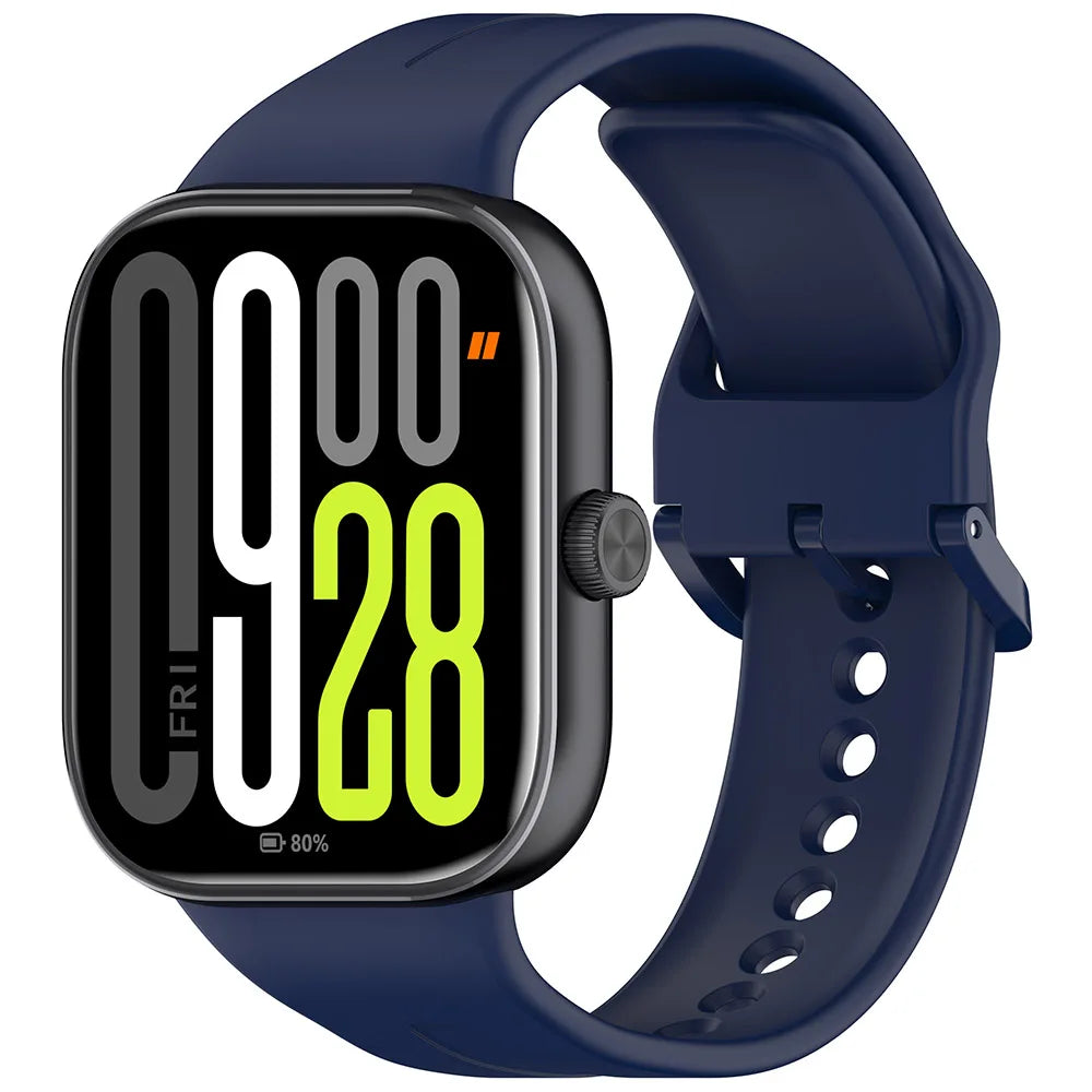 Silicone Bracelet Strap For Redmi Watch 5 Replacement Watch Band For Xiaomi Band 9 Pro