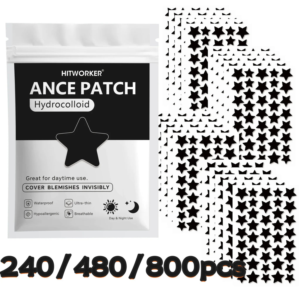 Hydrocolloid Pimple Patches with Tea Tree Oil - Bulk Pack