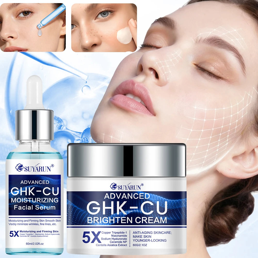 SUYARUN GHK-CU Anti-Aging Cream and Serum