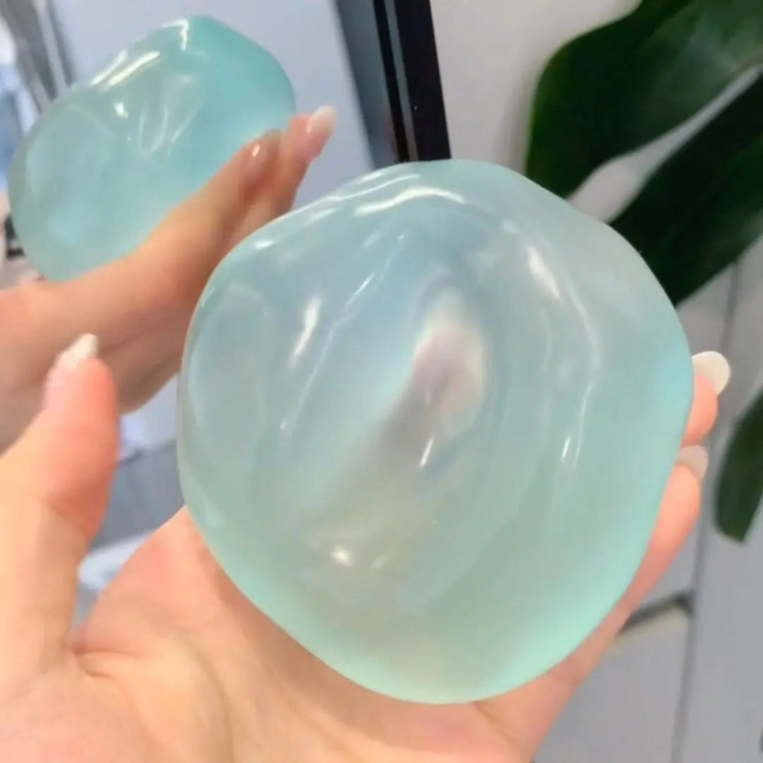Blue Coconut Oil Slow-Rebound Squishy Ball 6cm