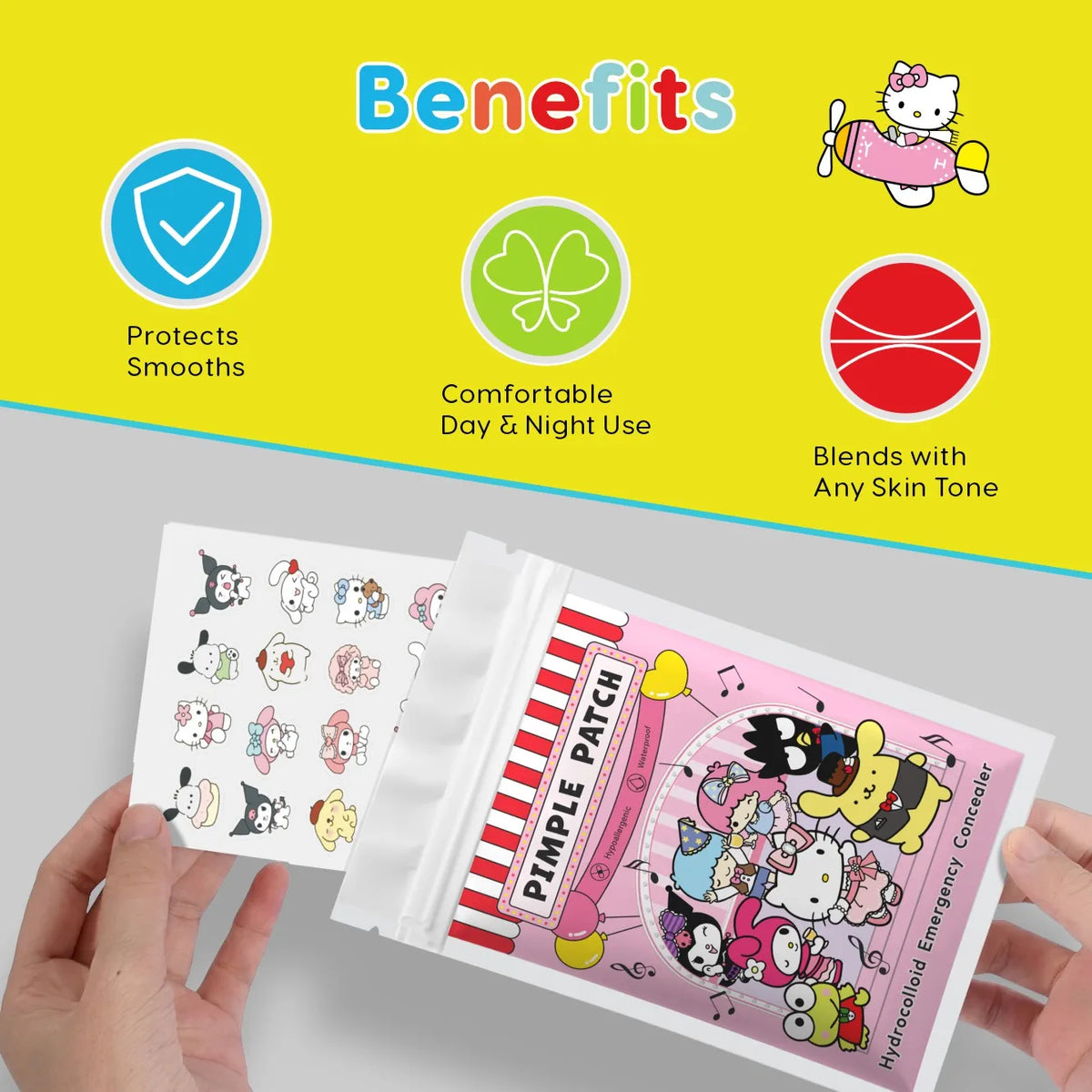 100-Pack Hello Kitty Acne Patches