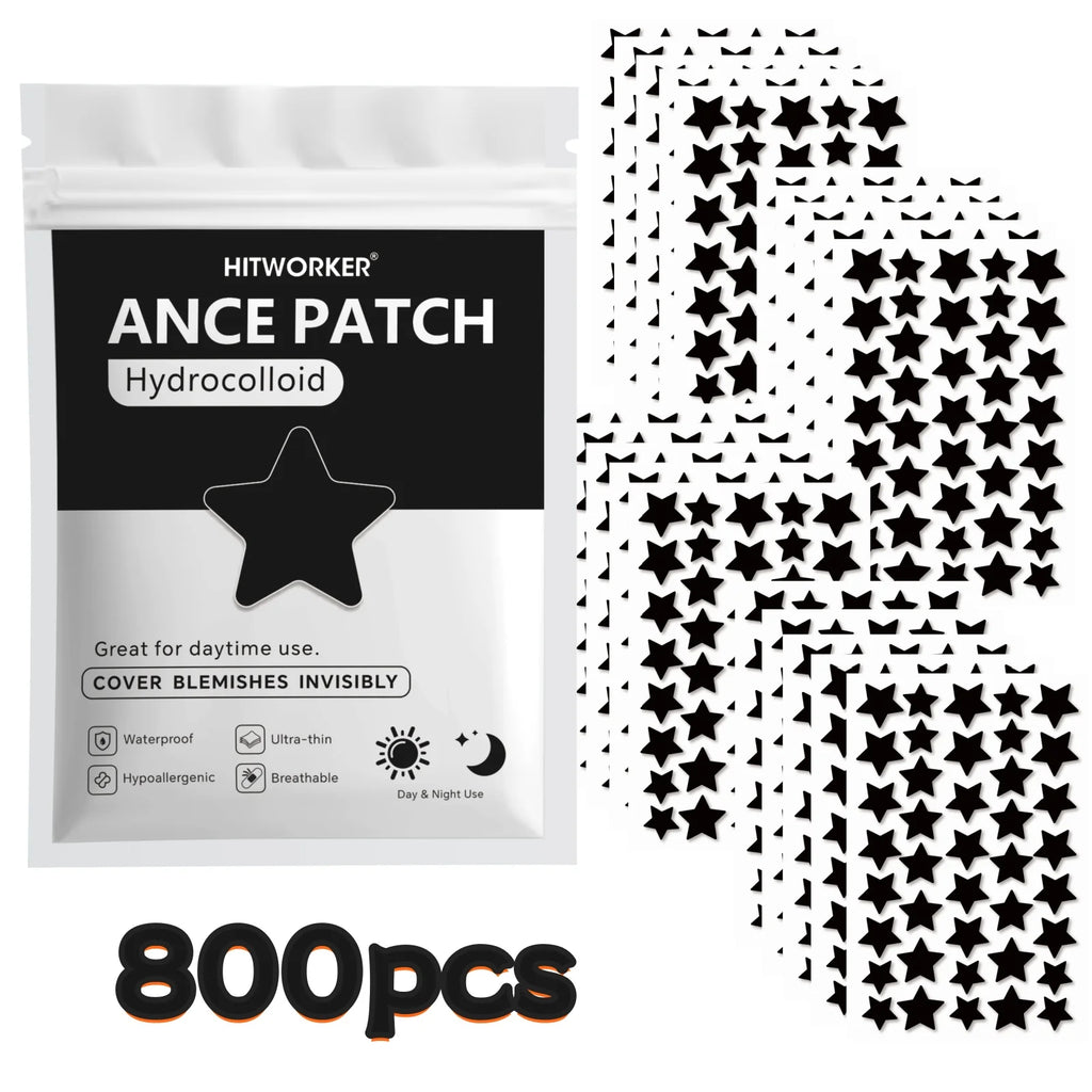 Hydrocolloid Pimple Patches with Tea Tree Oil - Bulk Pack